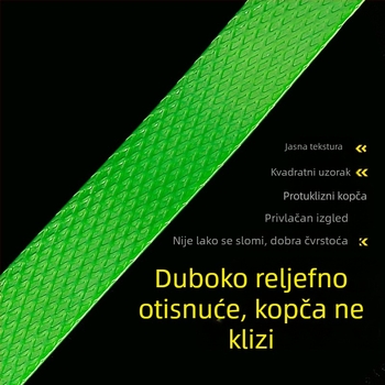 PET traka za pakiranje stroja, visoka napetost 650 kg, širina 16/19 mm, debljina 08/09/10 mm, rola Ø60/Ø40 mm