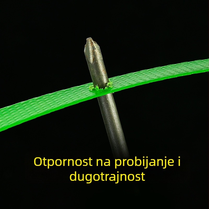 PET traka za pakiranje stroja, visoka napetost 650 kg, širina 16/19 mm, debljina 08/09/10 mm, rola Ø60/Ø40 mm