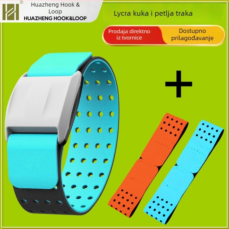 Velcro traka za zglob za praćenje otkucaja srca, najlon, Huazheng, za kućnu tekstilnu i industrijsku upotrebu, privatna etiketa na raspolaganju