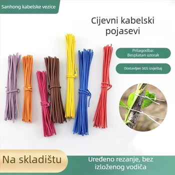 Three-in-One PE premazana galvanizirana žičana spojka za kabelske snopove