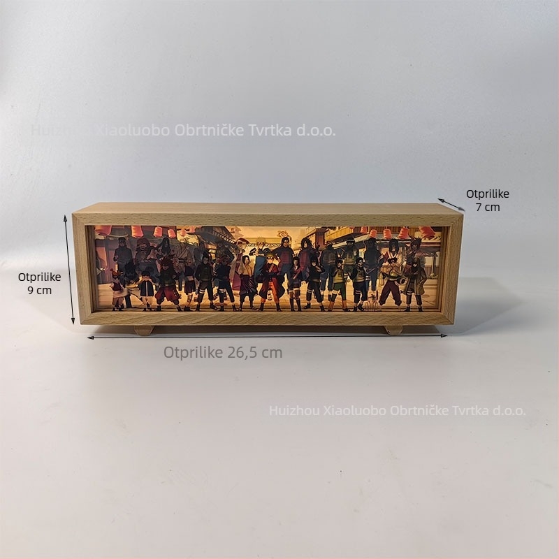 Noćna svjetiljka s projekcijom, Napajanje baterijom, Indukcijski prekidač, Acrylno sjenilo, Cvjetni oblik, Moderni minimalistički dizajn