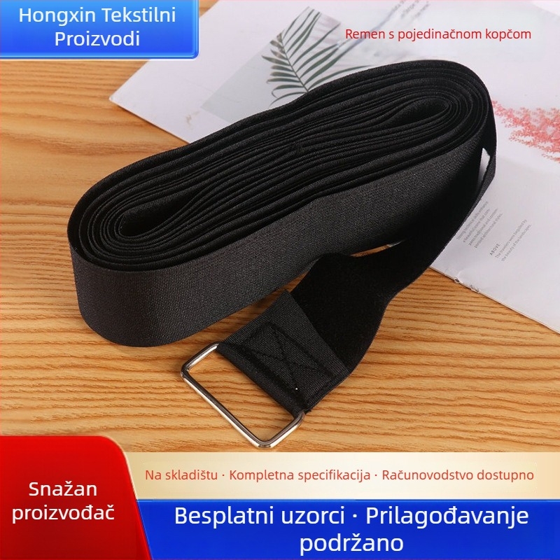 Velcro trake – prilagodljive, s jednim kopčom za fiksiranje tereta; poliesterski materijal, najlon-poliester smjesa; marka Hongxin