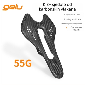 Sjedalo za bicikl Gelu K.3+ s karbonskom osnovom