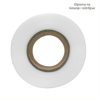 PuDi PP prozirna traka za strojno pakiranje, debljina 0.8 mm, širina 16 mm, napetost 200 kg, 10 kg rola, specifikacija 1208