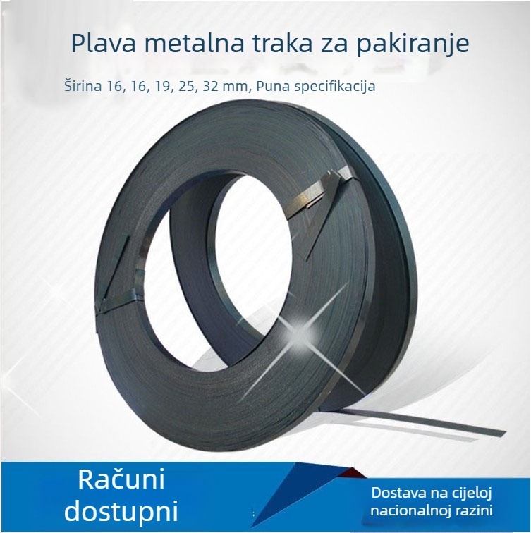 Visokoizdržljivi galvanizirani čelični pojas za pakiranje
