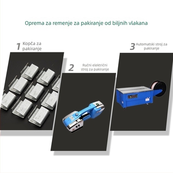 Ekološki prihvatljiva biološki razgradiva papirnata traka za pakiranje s biljnih vlakana – zamjena za najlonske/PP trake za pakiranje