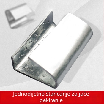 Aram plastično-čelična kopča od galvaniziranog čelika, debljina 0,8 mm, nosivost 250 kg