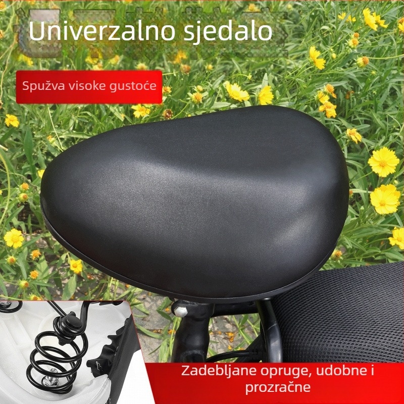 Jastučić za sjedalo električnog vozila, univerzalno za bicikl i skuter