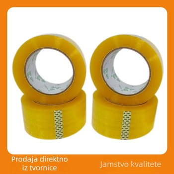 Paketna traka, visoka viskoznost, ljepilo na bazi vode, BOPP film, za zatvaranje kartonskih kutija