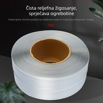 Prozirna PP traka za pakiranje, ručna i strojna upotreba, pakiranje kartona