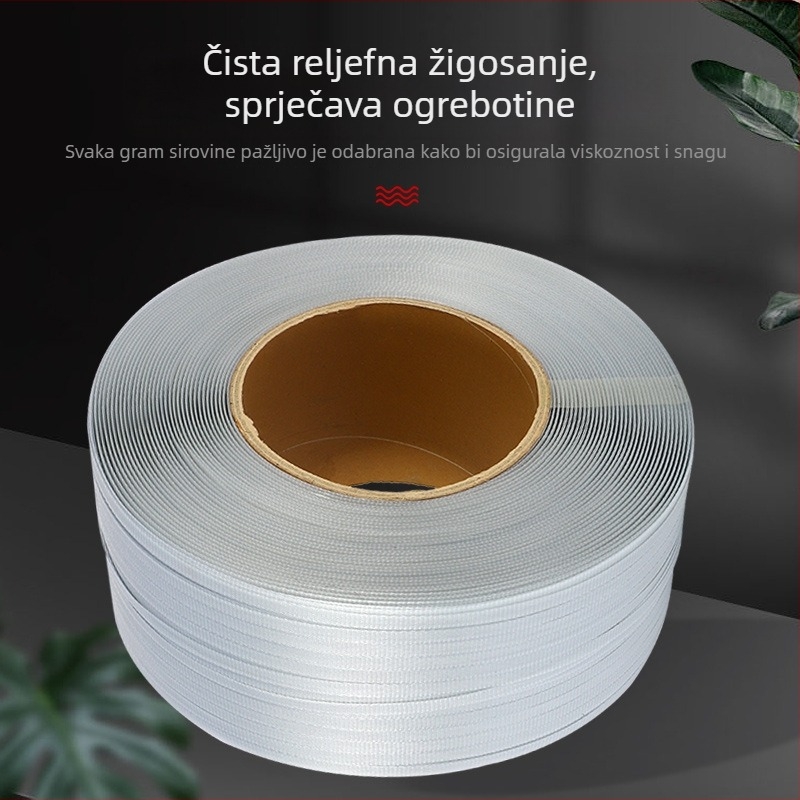 Prozirna PP traka za pakiranje, ručna i strojna upotreba, pakiranje kartona