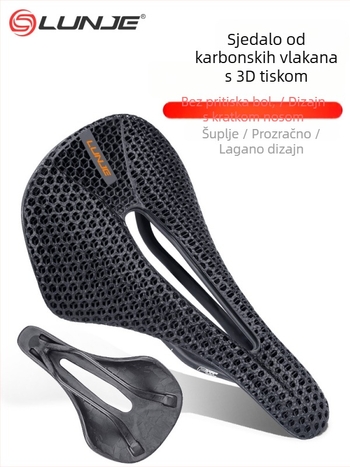 LUNJE sjedalo za bicikl, karbonska vlakna, za planinski sportski automobil, modni stil