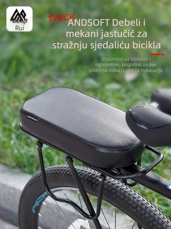 Sjedalo za bicikl Senowoiry/Tian Rui, Model 01; umjetna koža; za obične bicikle