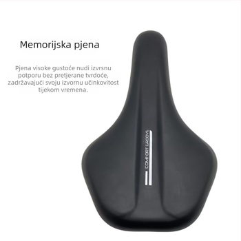 Sjedalo za planinski i cestovni Bicikl s memorijskom penom i sporim odzivanjem, debeli jastučić