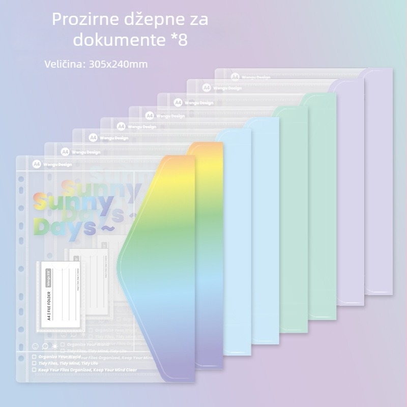Wengu Hysn005 PP Folder za pohranu s jednim klipsom