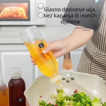Bočica za prskanje ulja – jednostavna plastična posuda za kuhinju s funkcijom pritisni za raspršivanje ulja (Brend: Friendly; Materijal: Drugo; Funkcija: Pritisni za rasprivanje ulja; Izlazak: 2024)