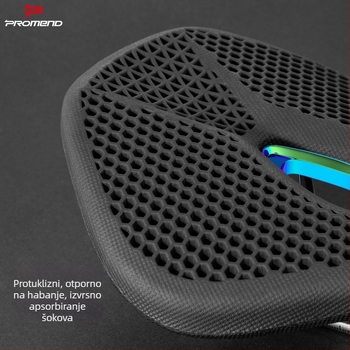 Promend SD-577 Sjedalo za brdski bicikl – guma, najlon i kromirani luk