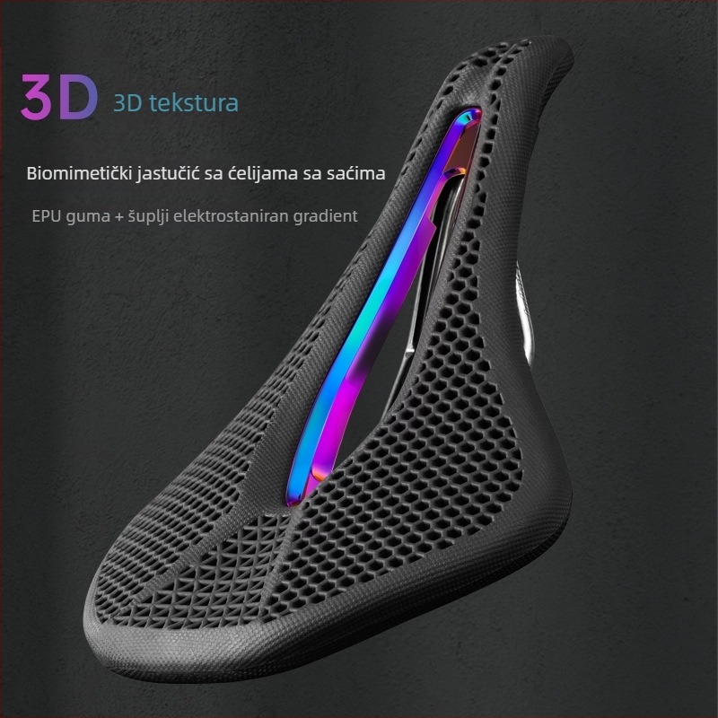 Promend SD-577 Sjedalo za brdski bicikl – guma, najlon i kromirani luk