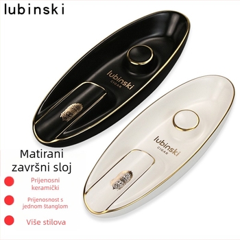 Pepelnica za cigare, keramika, s jednom nišom, luksuzni stil