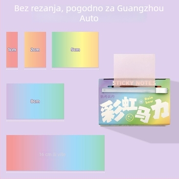 Zi yi Ljepljive bilješke s izvlačnim mehanizmom, 6 unutarnjih stranica, osnovno pakiranje