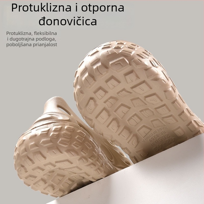 Muške EVA sandale sa zatvorenim prstom, prozračne i protuklizne, za vanjske vodene aktivnosti