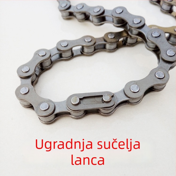 Dora Babe LT5665 lanac za bicikl – karbonsko-čelični, korak 12,7 mm, sekcija 114