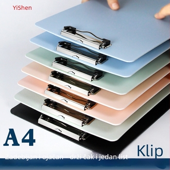 Yishen 996 plastični klips ploča, za A4/A5, debljina ploče 2,3 mm, s jednim klipom