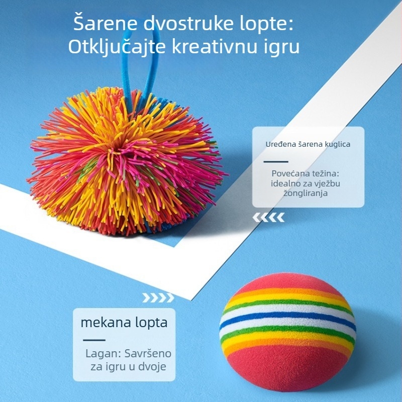 Dječja tenis raketa za vanjsku obuku – lagana plastična konstrukcija, najlonske žice, 95–100 g, izravan udarac, za djecu