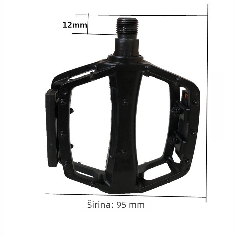 Pedale za bicikl s ležajevima od aluminijske legure, za planinske bicikle, univerzalni dodatak, Brend WJ, Model 09
