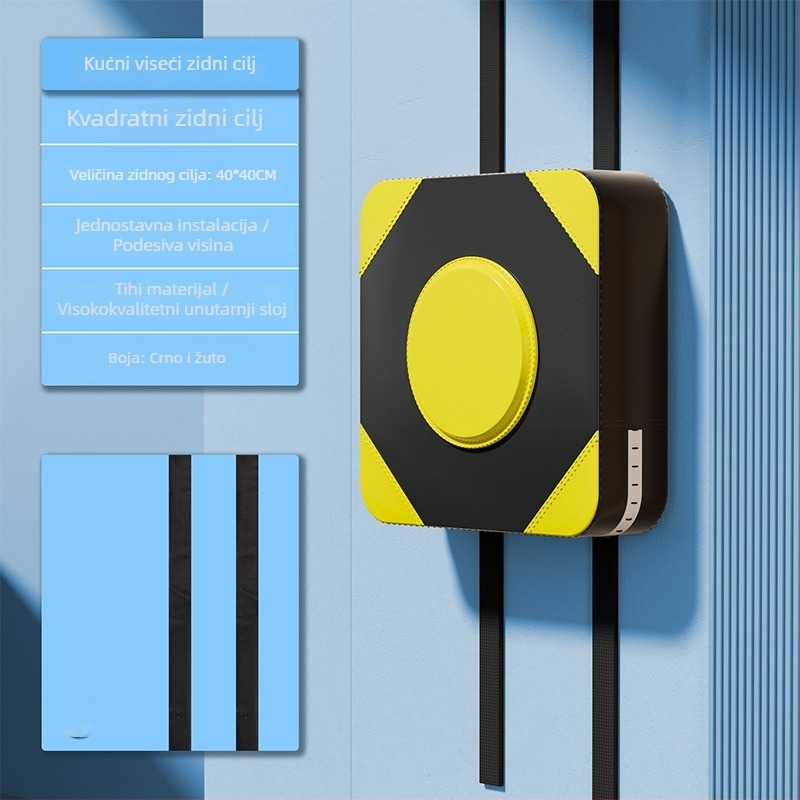 Boxerska ciljana meta na zid za kućnu treninku, vertikalni dizajn, PU materijal, Taekwondo i Sanda trening