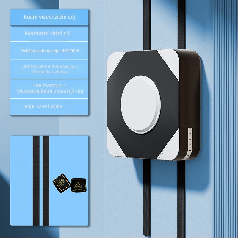 Boxerska ciljana meta na zid za kućnu treninku, vertikalni dizajn, PU materijal, Taekwondo i Sanda trening