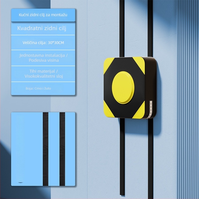 Boxerska ciljana meta na zid za kućnu treninku, vertikalni dizajn, PU materijal, Taekwondo i Sanda trening