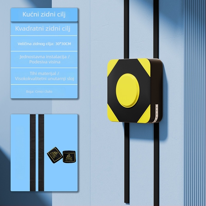 Boxerska ciljana meta na zid za kućnu treninku, vertikalni dizajn, PU materijal, Taekwondo i Sanda trening