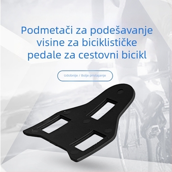 Kesen pločica za zaključavanje bicikla za biciklističke cipele, najlon