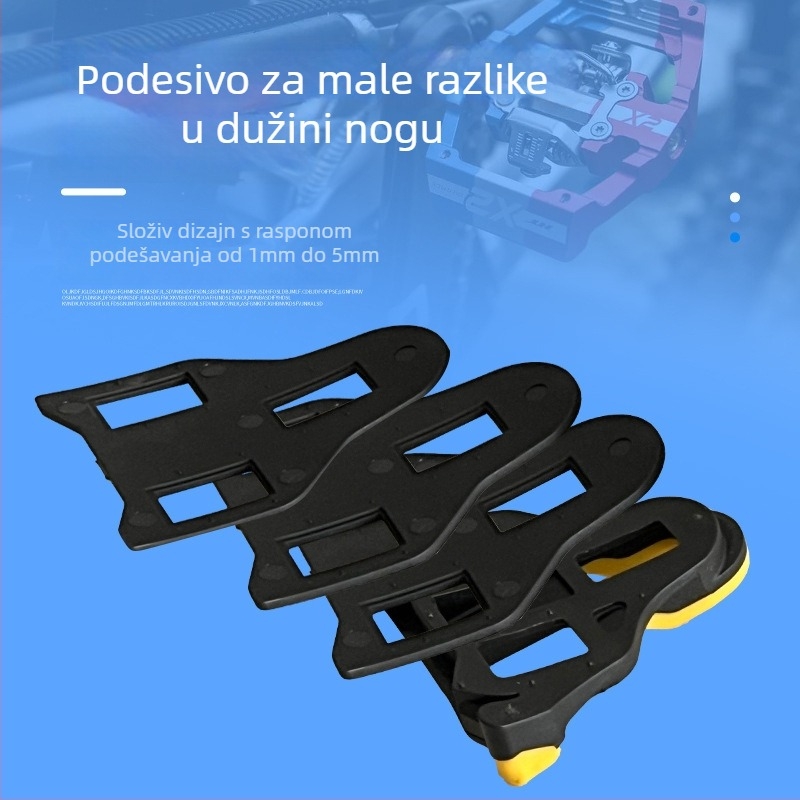 Kesen pločica za zaključavanje bicikla za biciklističke cipele, najlon