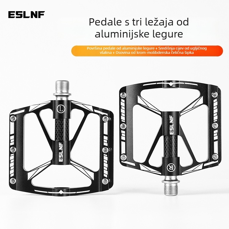 Pedale za cestovni i planinski bicikl s karbonskom srednjom cijevi i CNC aluminijskim legurom – Eslnf/esslon