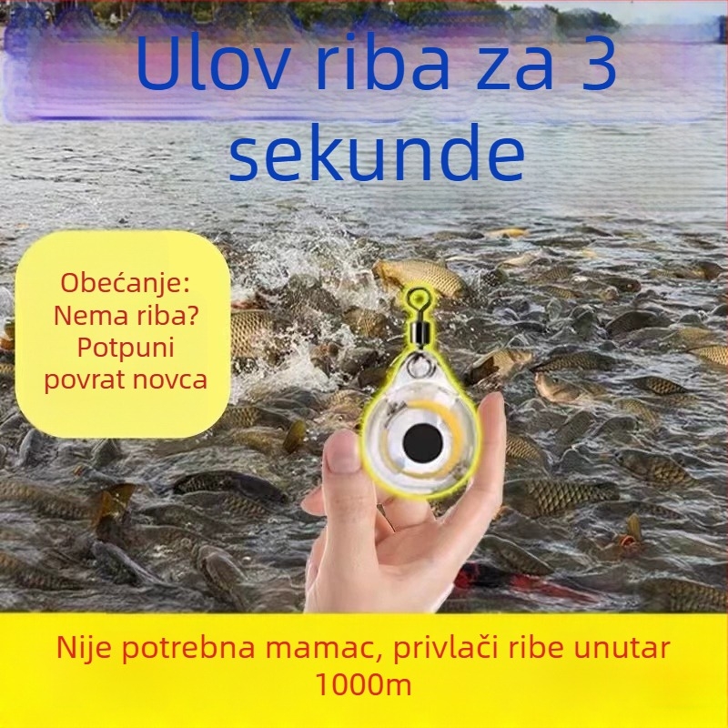 Podvodna ultrazvučna svjetiljka za privlačenje riba, potpuno automatska