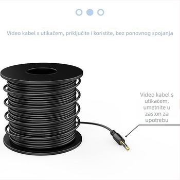 Ribolovni detektor s podvodnom kamerom i HD zaslonom, noćni vid, pregled dna