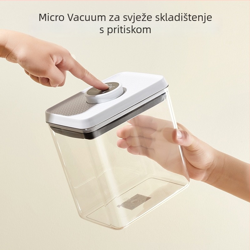 Amige plastična kutija za skladištenje s nepravilnim oblikom, 800–1000 ml, kutija za suhe namirnice