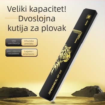 Jiadiani Kutija za plovke za ribolov, Veliki kapacitet, Višestruka upotreba, Dvostruki sloj, Proširena i šira, Najlon