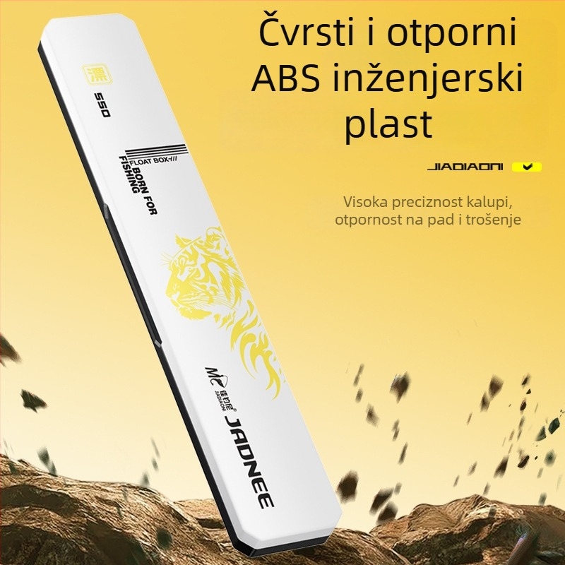 Jiadiani Kutija za plovke za ribolov, Veliki kapacitet, Višestruka upotreba, Dvostruki sloj, Proširena i šira, Najlon