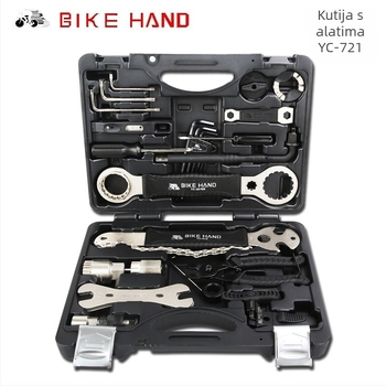 Bike Hand set alata za bicikl u metalnoj kutiji — kombinirani alat, prilagodba obrade dostupna, licencirana privatna oznaka