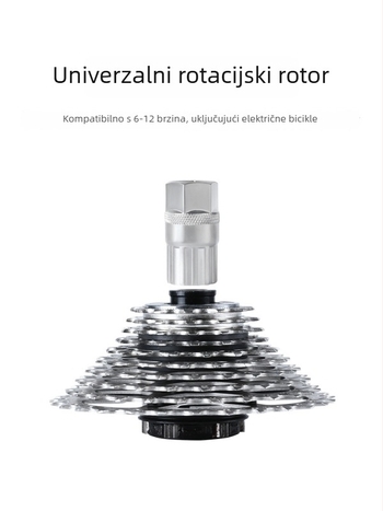 Quanxin Flywheel Sleeve alat – karbonsko čelični, ključ za ugradnju i demontažu flywheel sleeve za cestovne i planinske bicikle