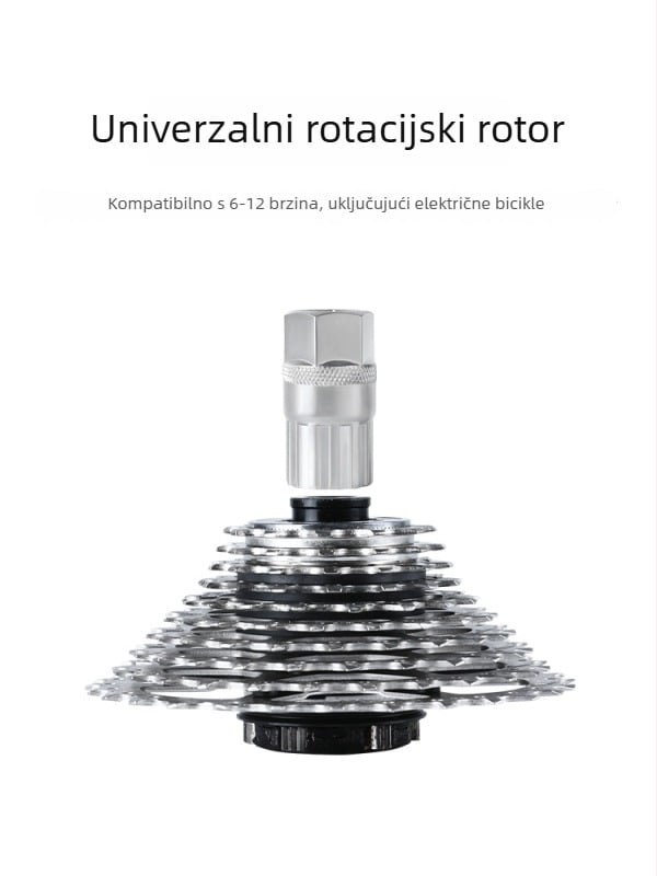 Quanxin Flywheel Sleeve alat – karbonsko čelični, ključ za ugradnju i demontažu flywheel sleeve za cestovne i planinske bicikle
