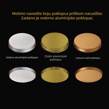Prozirna PET plastična staklenka za skladištenje sa širokim otvorom i čvrstim poklopcem, pogodna za pakiranje orašastih plodova, dostupna u više kapaciteta