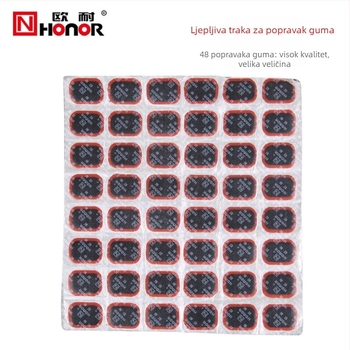 Set ljepila za popravak guma s filmom za bicikle i električna vozila (u kutiji)