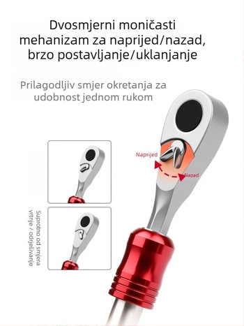 Set alata za bicikl s setom bitova za šesterokutni ključ, alati za demontažu guma i pumpa (aluminijska legura; kombinirani alat; prilagodljiv; kompatibilan s Presta/Schrader ventilima; Brand KEYT)