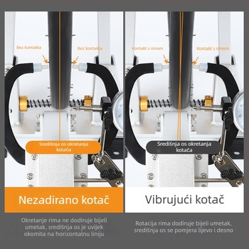 WEST BIKING platforma za podešavanje felge za planinski bicikl — aluminij, prilagodljiva obrada