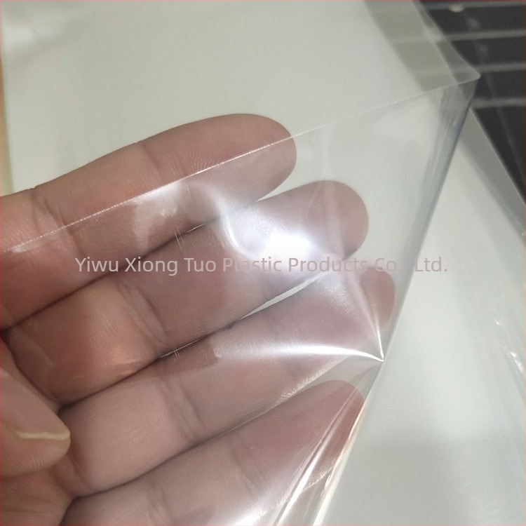 OPP trapezoidna prozirna vrećica za cvijeće, plastični materijal, toplo rezanje