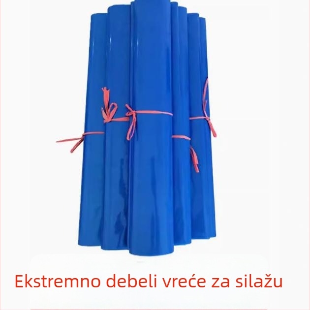 Torba za silažu i fermentaciju kukuruzne slame, debela ekstra velika plastična vreća za stoku